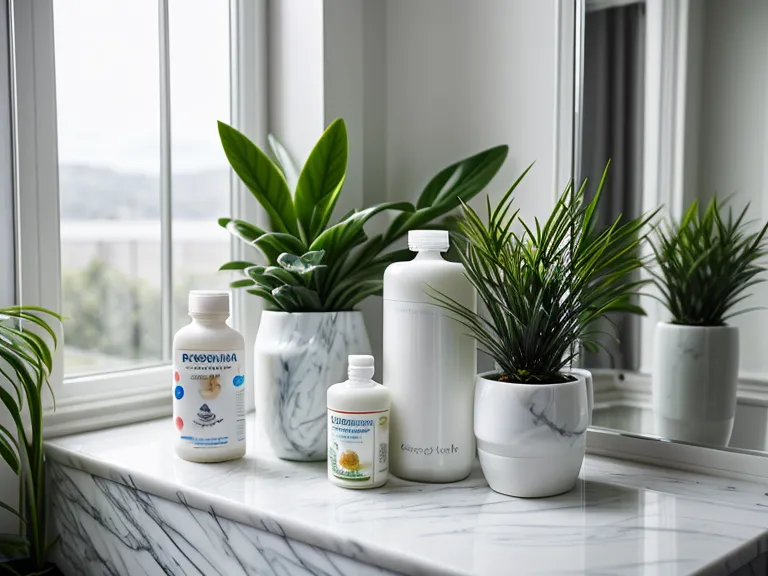 PrimeBiome probiotic supplement bottle for adult acne on a graphic designer's desk