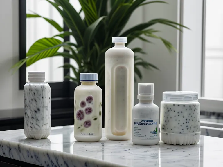 Person taking a daily probiotic supplement as part of adult acne gut-skin testing