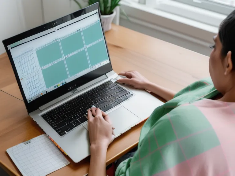 A spreadsheet and a smartphone showing skin tracking photos on a desk.