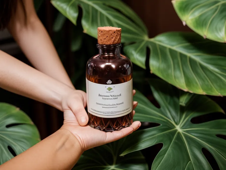 Close-up of a hand holding a bottle of PrimeBiome probiotics in a studio.